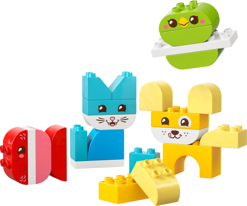 LEGO® DUPLO® 10477 Roztomilí kreativní mazlíčci 3 v 1