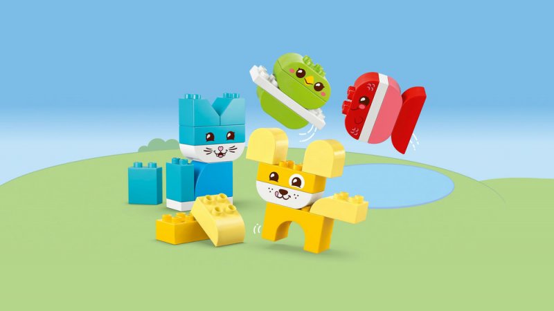 LEGO® DUPLO® 10477 Roztomilí kreativní mazlíčci 3 v 1