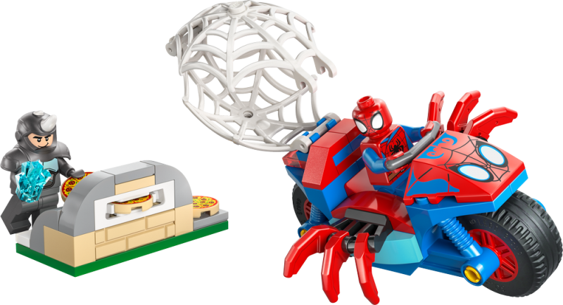 LEGO® ǀ Marvel 11206 Spidey na motorce vs. Rhino