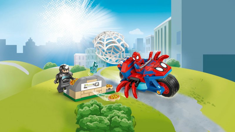 LEGO® ǀ Marvel 11206 Spidey na motorce vs. Rhino