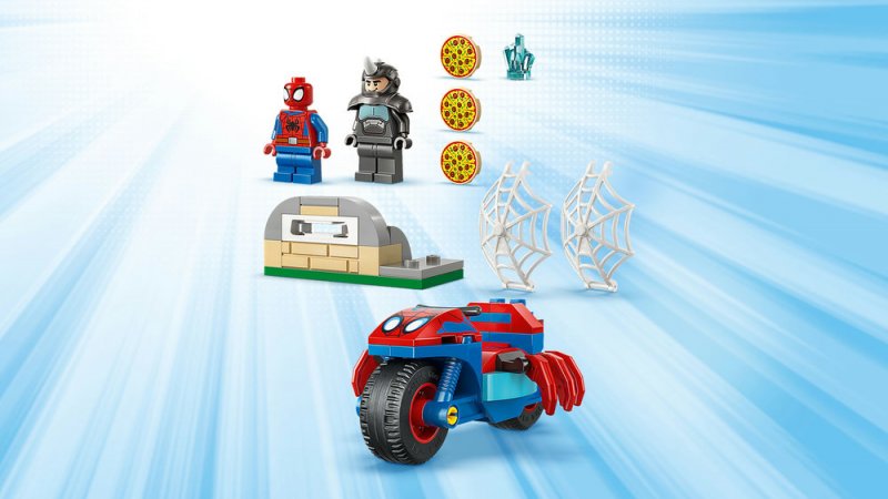 LEGO® ǀ Marvel 11206 Spidey na motorce vs. Rhino