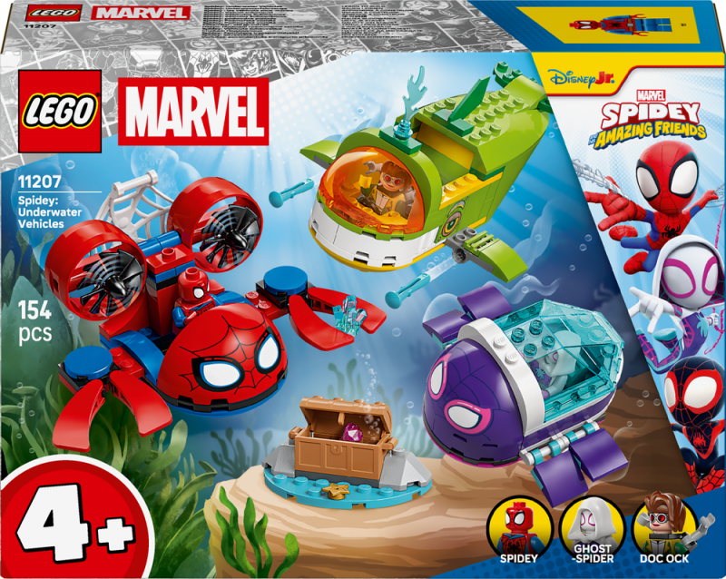 LEGO® ǀ Marvel 11207 Spidey: Podmořská vozidla