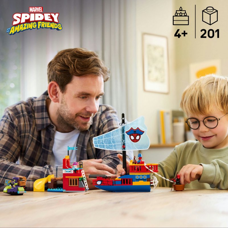 LEGO® ǀ Marvel 11208 Pirátská loď Spideyho týmu