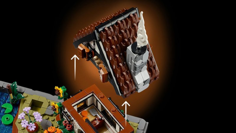 LEGO® Icons 11372 Chata a podzimní zahrada