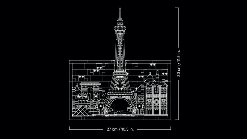 LEGO® Architecture 21064 Paříž – město lásky
