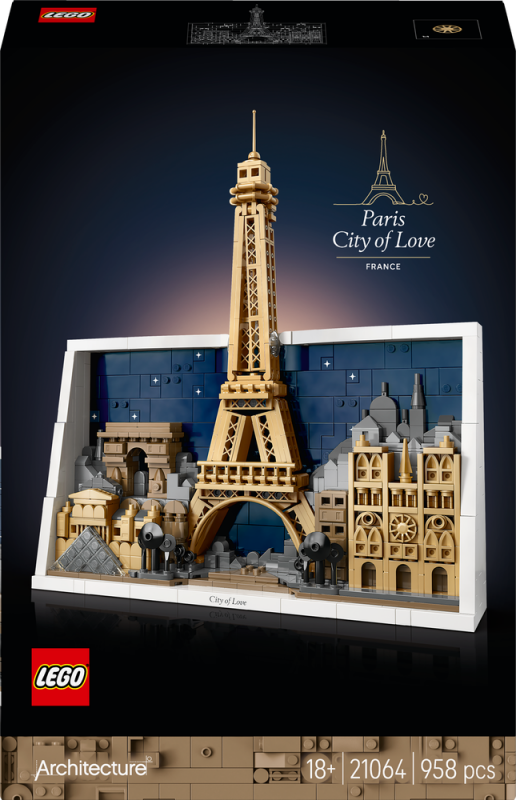 LEGO® Architecture 21064 Paříž – město lásky