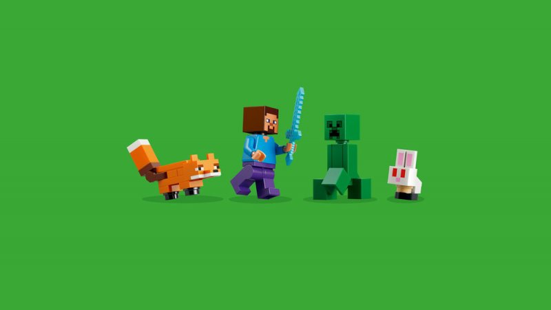 LEGO® Minecraft® 21583 Steve a dobrodružství v tajze