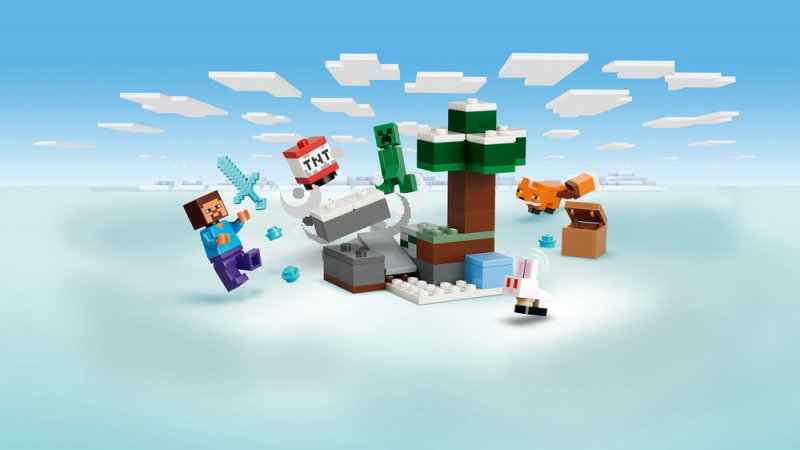 LEGO® Minecraft® 21583 Steve a dobrodružství v tajze