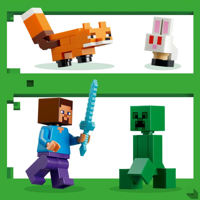 LEGO® Minecraft® 21583 Steve a dobrodružství v tajze