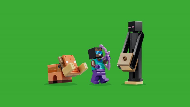 LEGO® Minecraft® 21584 Cesta portálem do Netheru a Endu