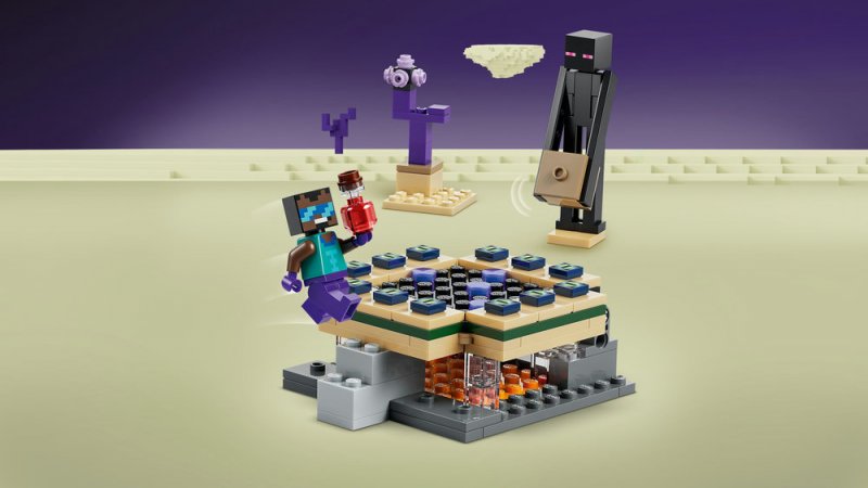 LEGO® Minecraft® 21584 Cesta portálem do Netheru a Endu