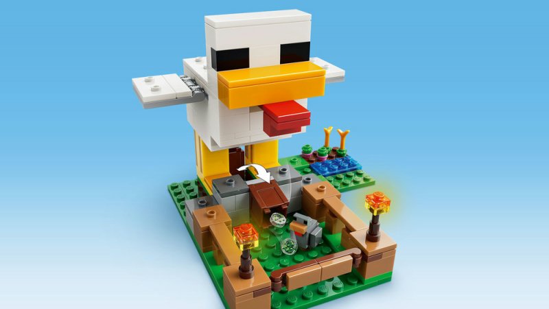 LEGO® Minecraft® 21585 Slepičí farma