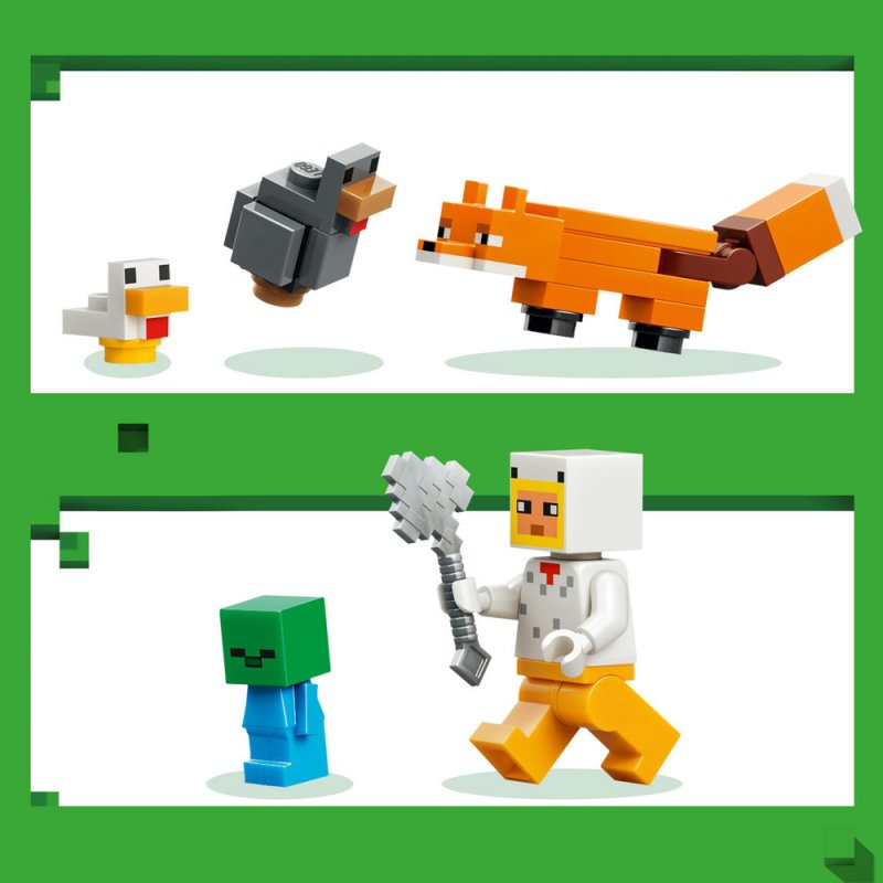 LEGO® Minecraft® 21585 Slepičí farma