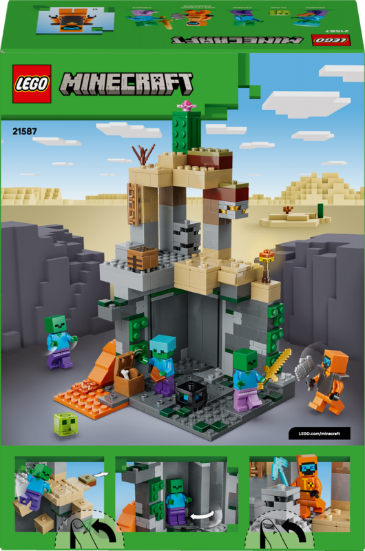 LEGO® Minecraft® 21587 Zombie kobka