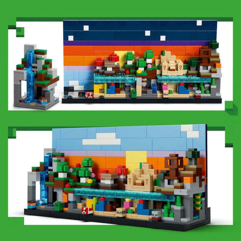 LEGO® Minecraft® 21589 Mini biomy