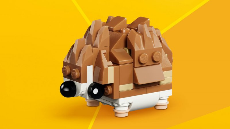 LEGO® Creator 3 v 1 31376 Roztomilý křeček s květinou
