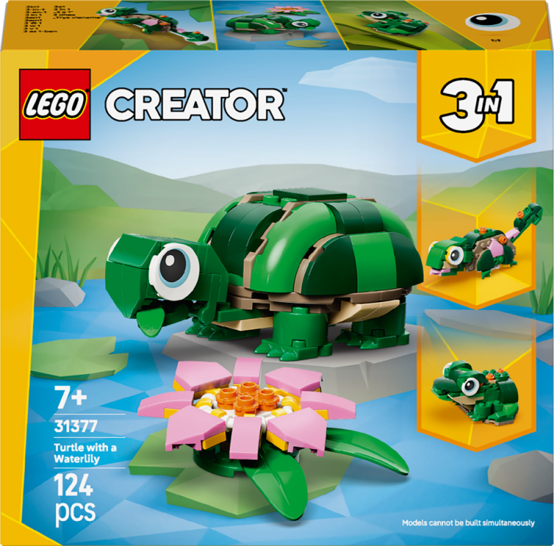 LEGO® Creator 3 v 1 31377 Želva s leknínem