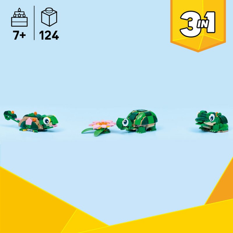 LEGO® Creator 3 v 1 31377 Želva s leknínem