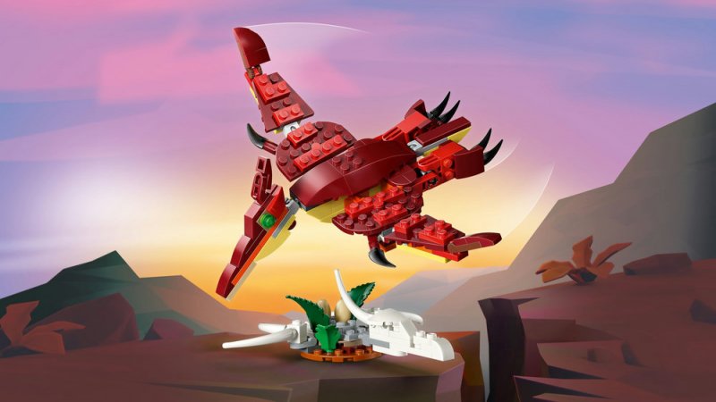 LEGO® Creator 3 v 1 31379 Divoký dinosaurus