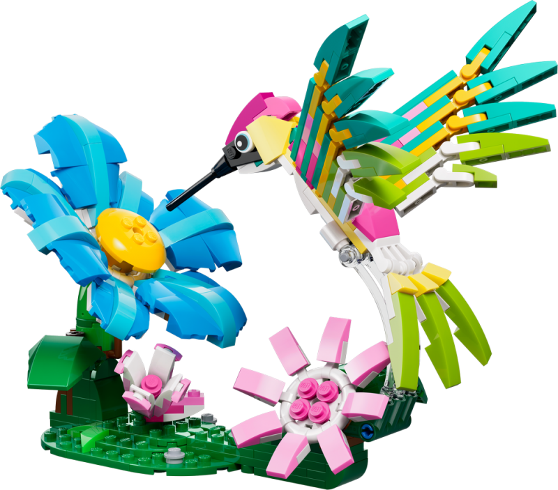 LEGO® Creator 3 v 1 31384 Divoká zvířata: Barevný kolibřík