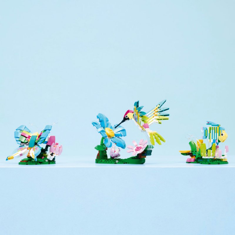 LEGO® Creator 3 v 1 31384 Divoká zvířata: Barevný kolibřík