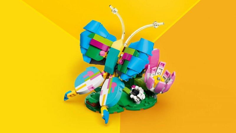 LEGO® Creator 3 v 1 31384 Divoká zvířata: Barevný kolibřík