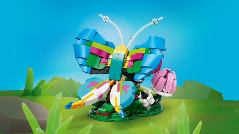 LEGO® Creator 3 v 1 31384 Divoká zvířata: Barevný kolibřík