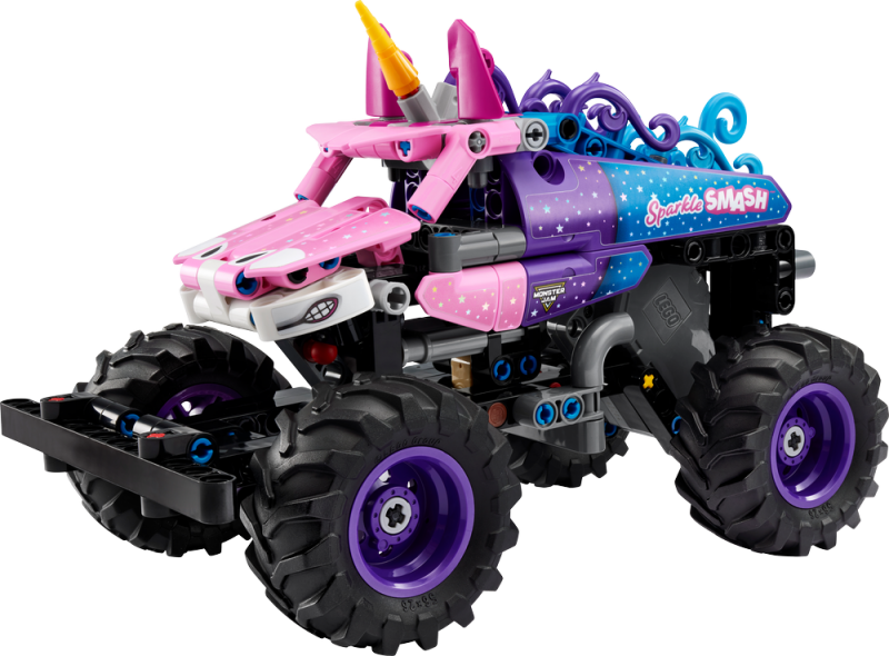 LEGO® Technic 42220 Monster Jam™ Sparkle Smash™ s natahovacím motorem