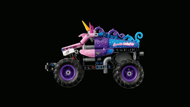 LEGO® Technic 42220 Monster Jam™ Sparkle Smash™ s natahovacím motorem