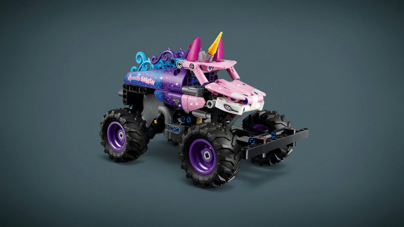 LEGO® Technic 42220 Monster Jam™ Sparkle Smash™ s natahovacím motorem