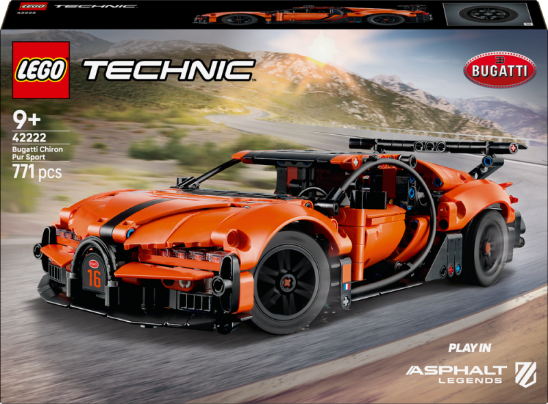 LEGO® Technic 42222 Hyperauto Bugatti Chiron Pur Sport