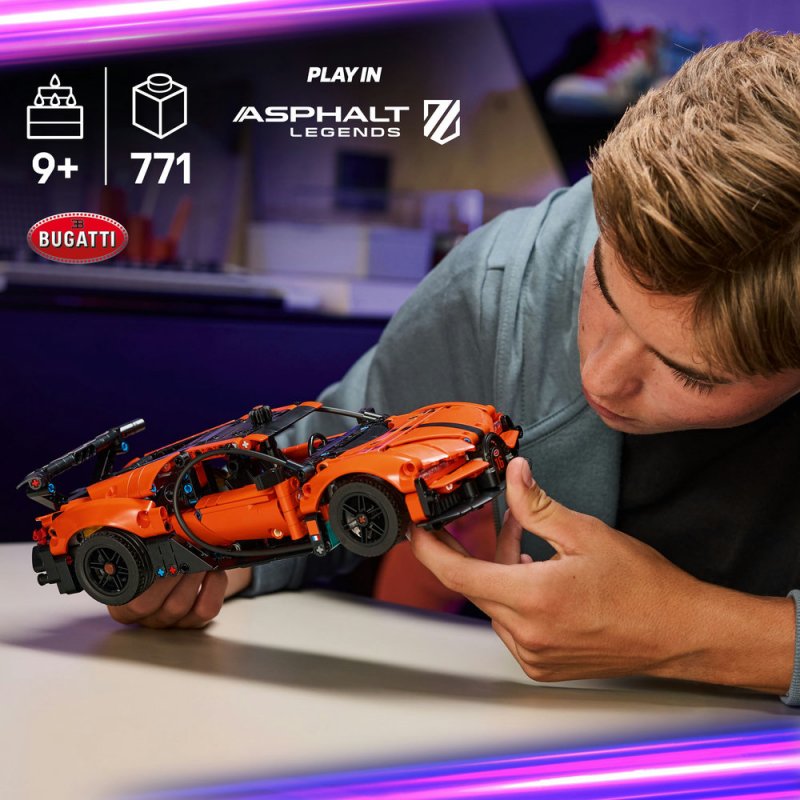 LEGO® Technic 42222 Hyperauto Bugatti Chiron Pur Sport