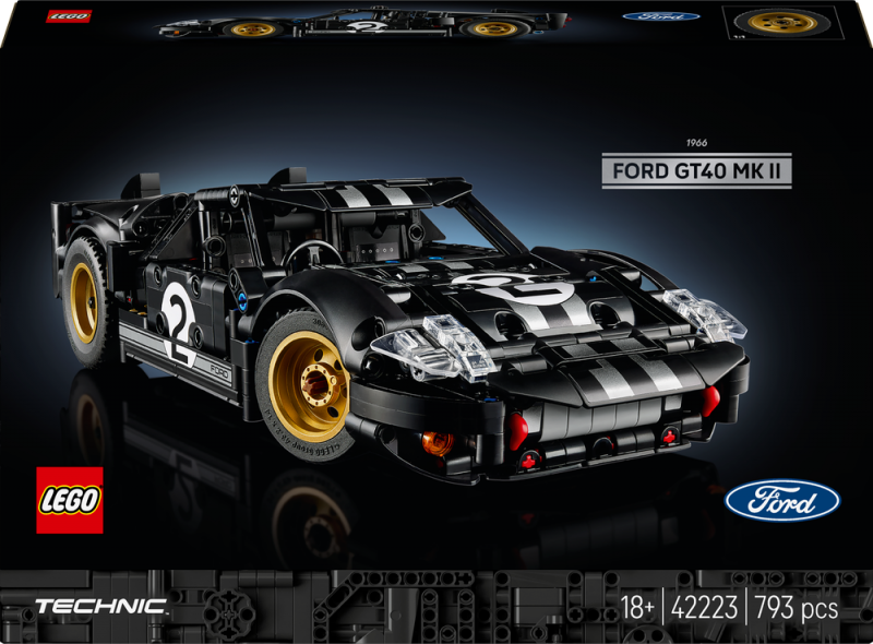 LEGO® Technic 42223 Závodní auto 1966 Ford GT40 MKII