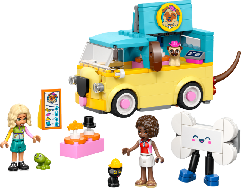 LEGO® Friends 42678 Dodávka s doplňky pro mazlíčky