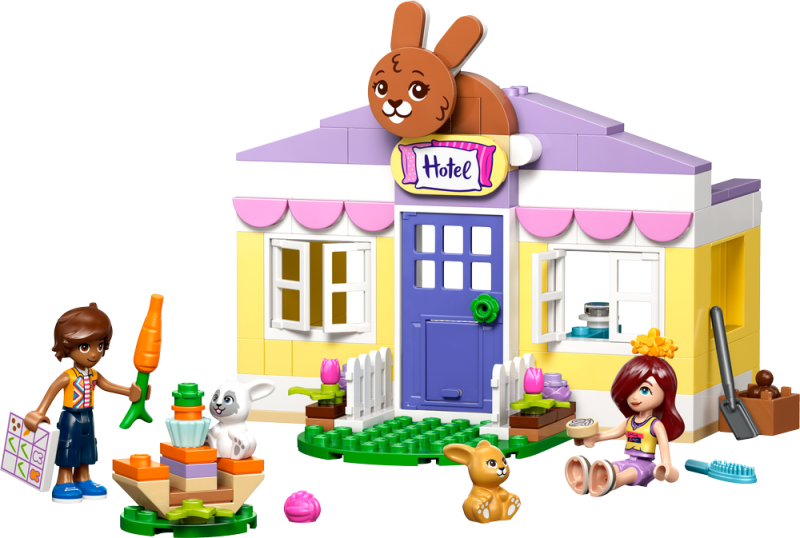 LEGO® Friends 42679 Hotel pro králíčky v městečku Heartlake