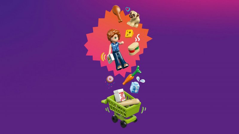 LEGO® Friends 42680 Samoobsluha v městečku Heartlake