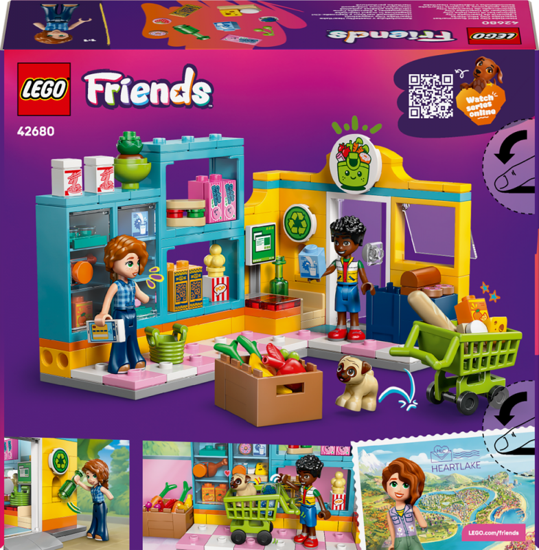 LEGO® Friends 42680 Samoobsluha v městečku Heartlake