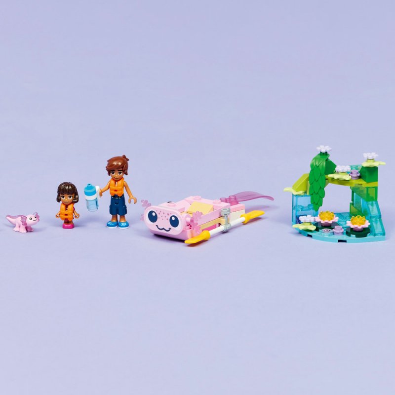 LEGO® Friends 42681 Dobrodružný člun s axolotly