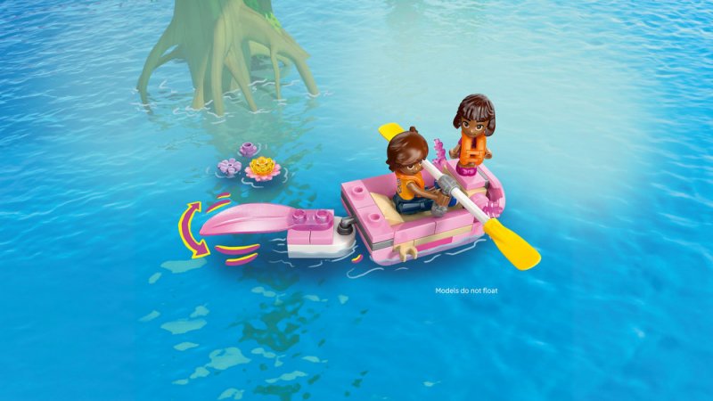 LEGO® Friends 42681 Dobrodružný člun s axolotly