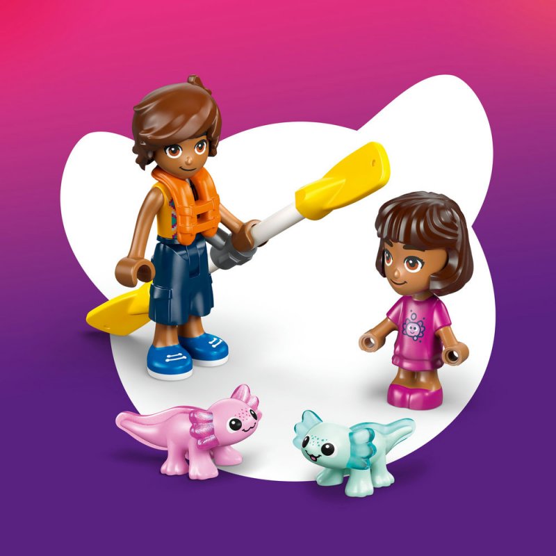 LEGO® Friends 42681 Dobrodružný člun s axolotly