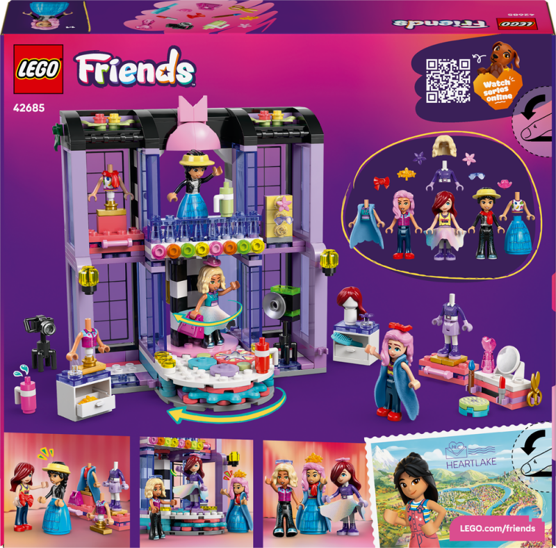 LEGO® Friends 42685 Módní přehlídka v městečku Heartlake