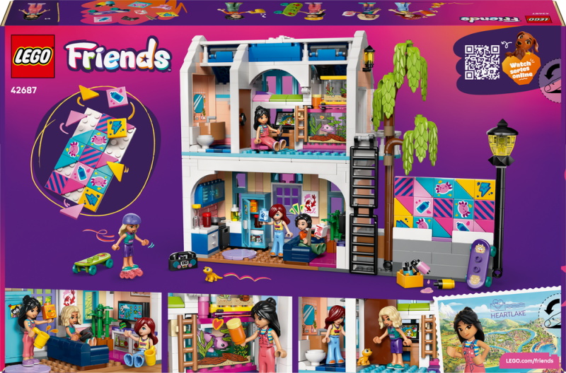 LEGO® Friends 42687 Liann a její rodinný dům