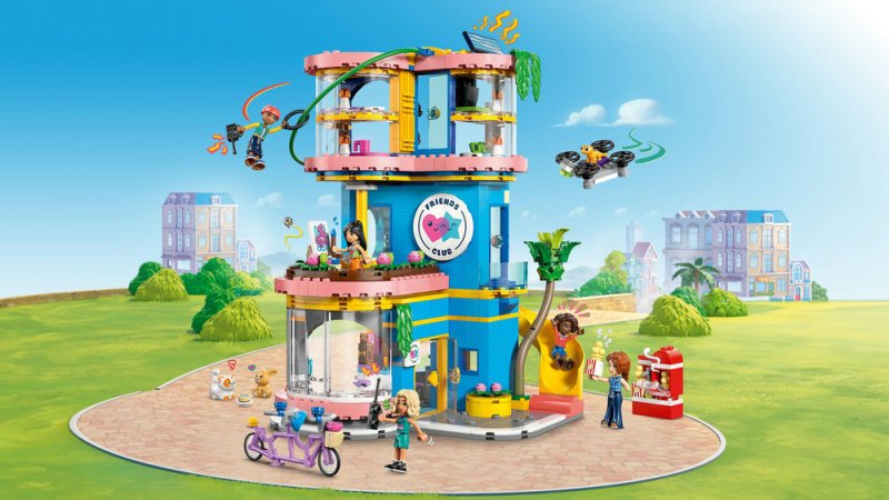LEGO® Friends 42689 Klubovna pro kamarády v městečku Heartlake