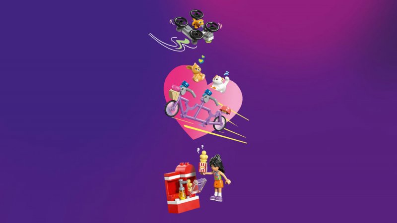LEGO® Friends 42689 Klubovna pro kamarády v městečku Heartlake