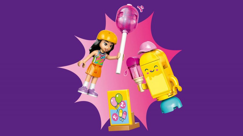 LEGO® Friends 42692 Stánek se zmrzlinou a balónky