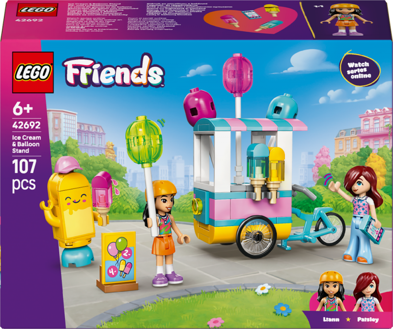 LEGO® Friends 42692 Stánek se zmrzlinou a balónky