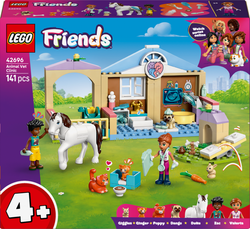 LEGO® Friends 42696 Veterinární klinika se zvířátky