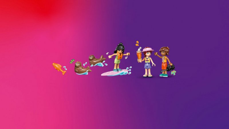LEGO® Friends 42699 Plážový dům s tuleni