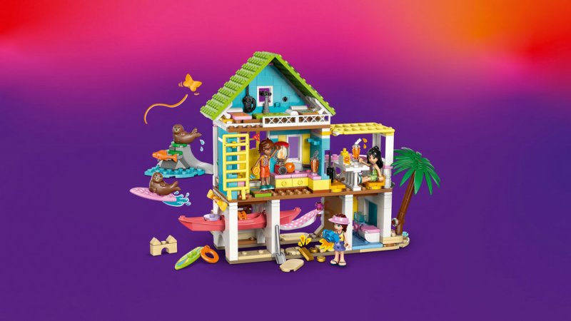 LEGO® Friends 42699 Plážový dům s tuleni