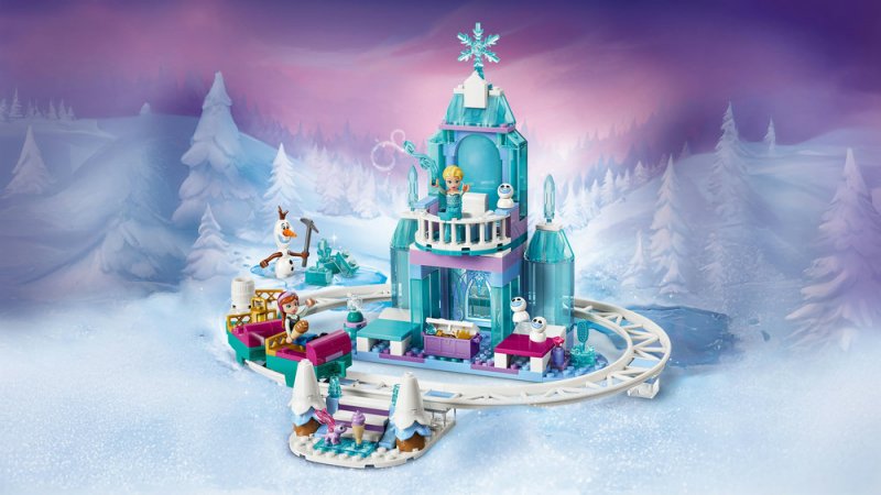 LEGO® │ Disney Princess 43281 Elsin ledový palác a jízda na sněhu